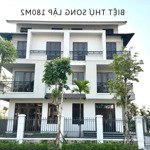 Mở bán biệt thự song lập 180m2 giá gốc chủ đầu tư . đơn giá 50 triệu/m2, giá tăng mạnh vào 2025