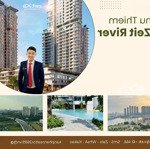 Thu thiem zeit river: cho thuê căn 3 phòng ngủview mảng xanh sala - giá tốt nhất thị trường