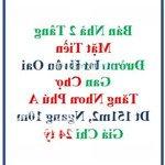 Bán nhà mặt tiền đường lã xuân oai gần chợ tăng nhơn phú a, dt 151m2, ngang 10m, giá chỉ 24 tỷ