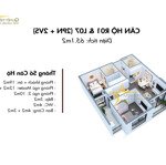 Bán căn hộ chung cư tại eden garden thái bình, 1,877 tỷ, 65,1m2, 2 phòng ngủ 2 vệ sinh giá ưu đãi