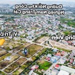 Bán lô góc 52,3m2 tđc tràng cát view vườn hoa