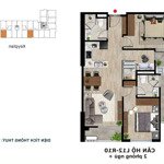 Bán cc eden garden thái bình, 2,356 tỷ, 76m2, 2pn, 2wc, view đẹp