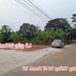 Lô góc 100m2 full thổ cư mặt đường liên thôn thắng trí đón sóng khu công nghiệp sạch