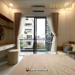 Căn hộ 1 phòng ngủ ngay gần ga metro an phú ban công rộng full nội thất