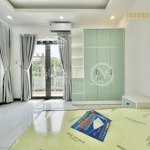 Căn hộ 1 phòng ngủbalcony/cửa sổ lớn thoáng, 45m2, ngay văn lang, phan văn trị - bình thạnh