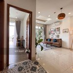 Cho thuê căn hộ penthouse quận 1, 2 phòng ngủ, 2 toilet balcony sân vườn dt 100m2, gần chợ tân định