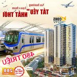 2 phòng ngủ 2 vệ sinh54m2 kđt bcons city - tháp emerald (giá đã gồm vat)