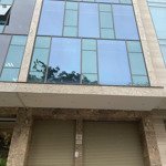Cho thuê nhà phân lô trung kính - cầu giấy dt 100m2 8 tầng hầm. thông sàn, thang máy. giá 115tr