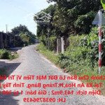 Chính chủ bán lô đất mặt tiền vị trí siêu đẹp tại xã an hoà,h.trảng bàng, tỉnh tây ninh.