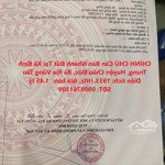 Chính chủ cần bán nhanh đất tại xã bình trung, huyện châu đức, bà rịa vũng tàu