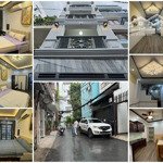 Nhà phố 3 lầu 5 phòng full nội thất cao cấp hẻm nhựa 6m, xe hơi vào tận nhà khu vip phan xích long