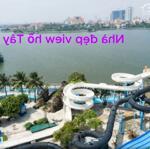 Bán nhà trịnh công sơn - view hồ tây - 79m² - 5 tầng - giá 19.8 tỷ