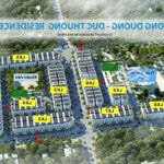 80m2 liền kề 3 kđt đông dương đức thượng residence, mặt đường 24m