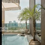 Bán penthouse 4 phòng ngủtại the river thủ thiêm, 160 tỷ, 312m2 + 100m2 sân vườn. full nội thất