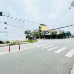 Bán lô góc 2 mt ngã tư đường 10m5 bùi tấn diên - nguyễn nhược pháp, dt 8x20m