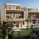 Bán dinh thự mặt sông the rivus - vinhomes grand park, 2 mặt sông, 560m2, 3 tầng, 1 hầm