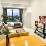 Cho thuê căn hộ studio thiết kế nội thất đẹp lung linh tại the sun avenue, 35m2 - an phú, quận 2