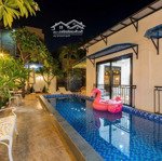 Bán villa đường đa phước 2, khu nam việt á có bể bơi, diện tích 200m2, ngang 5m - giá nhỉnh 13tỷ tl