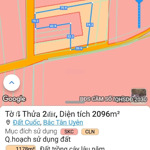 Bán gấp lô đất 2100m phù hợp xây xưởng , bắc tân uyên , bình dương