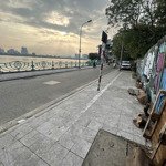Bán đất mặt phố quảng khánh view hồ tây. diện tích rộng 900m2 giá: 528 tỷ mt: 87m