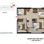 Bán căn hộ chung cư tại eden garden thái bình, 2,324 tỷ, 76,9m2, 2pn, 2wc, f0 chủ đầu tư