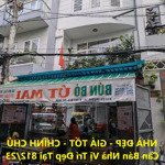 Nhà đẹp - giá tốt - chính chủ cần bán nhà vị trí đẹp tại phường 14, quận 3, tp hồ chí minh