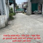 đất đẹp giá tốt - cần bán lô đất đẹp tại lương thế vinh, khai quang, tp. vĩnh yên, vĩnh phúc