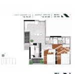 Hàng hiếm căn 2pn,80m2 mua trực tiếp chủ đầu tư ,thanh toán 30% - 1,5 tỷ nhận nhà, htls 0% 24 tháng