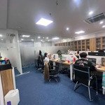 Cho thuê văn phòng tại 84 trần thái tông - cầu giấy - rộng 140m2, full nội thất, free dịch vụ