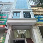 Cho thuê nhà quang trung, hà đông. dt 160m2, 7 tầng 1 hầm, mt 7m, nhà mới 100%, thông sàn, 120tr