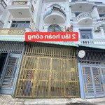 Chủ ngộp bán nhà 1 trệt 2 lầu kdc cổng sau cty ponchen,đường 6m,dtsd =180m2,sổ riêng, đã hoàn công