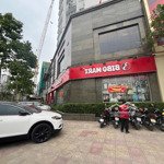 Chào thuê siêu thị, showroom gara mặt phố thái thịnh 3900m2 mặt tiền 100m, full nghiệm thu pccc