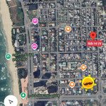 Góc lê tất toán - dương trí trạch, 91.5 m2 - ngang 7.3m. hướng đông, đường 7,5m. ra biển rất gần.
