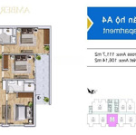 Bán ch 3pn, 2wc, 112m2 tại amber riverside, minh khai, vĩnh tuy, hai bà trưng, 7,9 tỷ