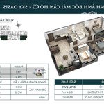 Chính chủ bán 3 ngủ 106m2 - đông nam - view đảo - skyoasis - full đồ