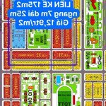 Cần bán lô đất 175m2 (7*25) shr cá nhân tại dự án xây dựng hà nội - hud nhơn trạch giá 12,9tr/m2