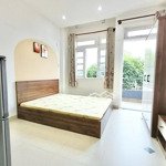 Trống sẵn căn hộ studio ban công thoáng mát, sạch sẽ ngay bạch đằng đi bộ qua sân bay cho nui pet
