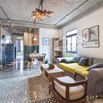 Penthouse đa kao q1 cho thuê - chdv thiết kế vintage sang trọng, 2pn 110m2 - đường nguyễn văn thủ