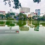 Bán nhà lô góc tây trà 4 tầng view hồ 60m2-25 tỷ