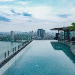 Giảm 1 tỷ. bán gấp căn 1 phòng ngủ 50m2 view sông hàn - cầu rồng. nhận nhà ở ngay. cho thuê đến 25 tr/th