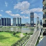 Cho thuê 2 phòng ngủopera full nội thất, view sông sài gòn, cầu ba son và landmark 81- công hậu 0909903301