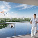 1 ngủ - tầng cao - 45m2 - masteries the lakeside - ban công đông nam - nội thất cao cấp