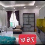 Cho thuê căn hộ full nội thất mới: bếp, tủ lạnh, máy lạnh, máy giặt 7.5 tr/tháng