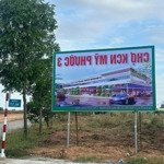 Bán đất đường nhựa lớn mỹ phước 3,4 để kinh doanh buôn bán, cạnh chợ, trường học, kcn