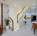 Vị trí kinh doanh, nhà mới nguyễn văn nghi, cn đủ 49m2, hẻm xe hơi 5m sát mt, chỉ 6.88 tỷ.