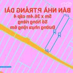 Bán rẻ nhà đất trảng dài, sổ hồng riêng, gần chợ, đường nhựa rộng 6m