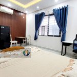 Căn hộ studio, 25m2 full nội thất cao cấp, view thoáng mát ở vạn phúc. giá chỉ 5,5 tr