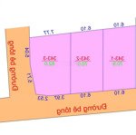 Bán 3 lô đất thổ cư 100%. ngang 6m. 70m2, 82m2 giá bán 370 triệu. sổ hồng. quá rẻ cho nhà đầu tư