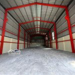 Cho thuê xưởngdiện tích500m2, giá bán 40 triệu/tháng 1/ quốc lộ 1a thuận an bình dương