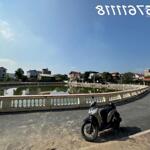 Hiếm,bán đất đông dư gia lâm,ô tô tránh,vỉa hè 3m,view hồ sinh thái,100m,mt6m,5 tỷ